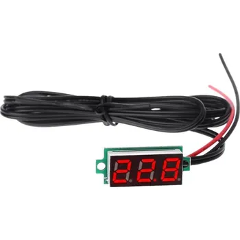 Domácí teploměr Mini digitální teploměr + 1m NTC vodotěsná sonda - zelená