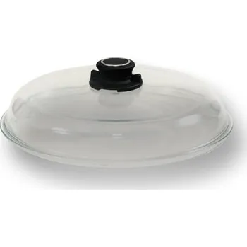 Poklice luxusní pyrexové víko s termoventilem 24 cm pro nádobí baf gigant