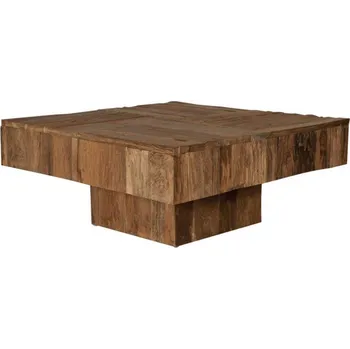 Konferenční stolek Dřevěný konferenční stolek z teaku Marina 80x80