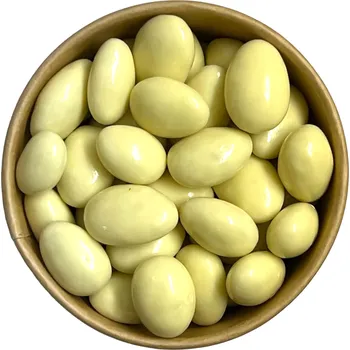 Sušená potravina Nutworld.cz Mandle v bílé čokoládě Množství: 100g