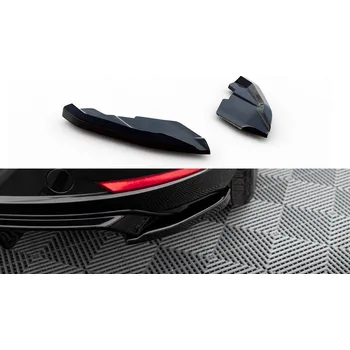 Tuning Splittery zadní boční V.2 Seat Leon Mk3 Facelift černý lesklý plast