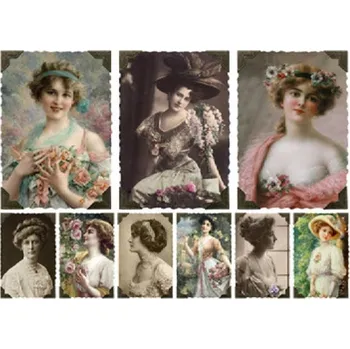 Umělecký papír Cadence Rýžový papír Cadence, A4 - Dívky v portrétu