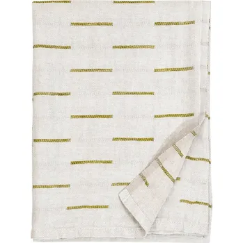 Ručník Lapuan Kankurit Lněný ručník Paussi, len-olivový, Rozměry 95x180 cm