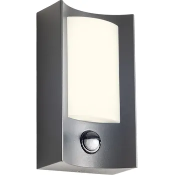 Venkovní osvětlení Smarter LED venkovní nástěnné svítidlo Warp se senzorem, v.20cm Barva: Tmavě šedá