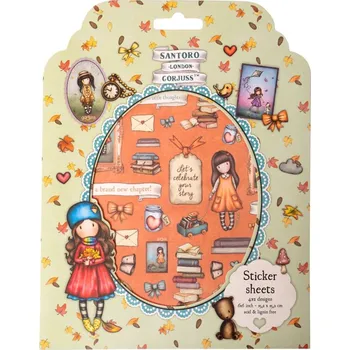 samolepka Studio Light Samolepky Studio Light "Gorjuss", 8 archů - Podzim