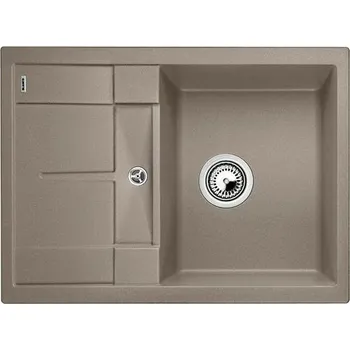 Granitový dřez Blanco Metra 45 S Compact Granitový dřez s odkapem oboustranné provedení, 68x50cm, tartufo 519569