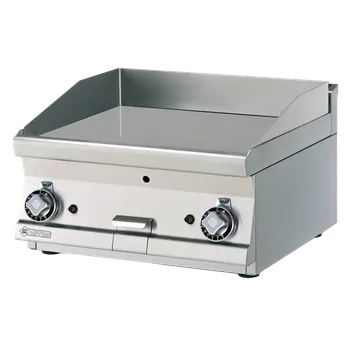 Grilovací deska 60x45 plynová hladká bez podestavby | RM - FTLT-66G