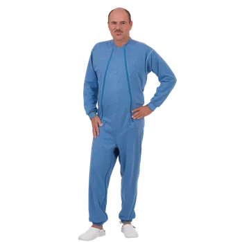 Inkontinenční podložka Kombinéza s předním a nohavicovým zipem Velikost: S