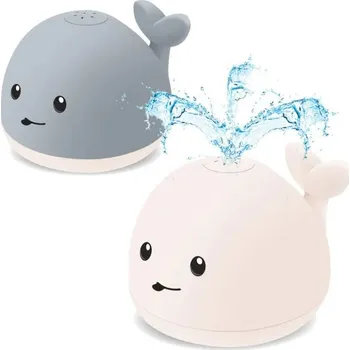 InnoVibe LED stříkací velryba do vody bílá