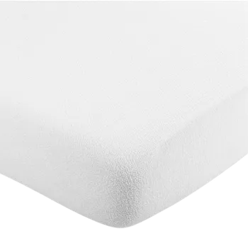 Prostěradlo Tibex prostěradlo froté bílé 180x200 cm (Napínací prostěradlo)