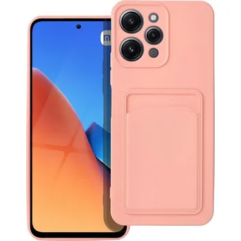 Pouzdro na mobilní telefon Forcell Card Case pro Xiaomi Redmi 12 4G růžové