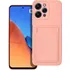 Pouzdro na mobilní telefon Forcell Card Case pro Xiaomi Redmi 12 4G růžové