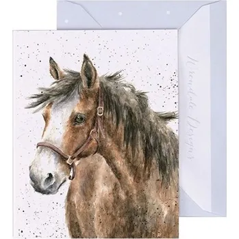 Wrendale Designs Dárková kartička Wrendale Designs "Spirit" - Kůň