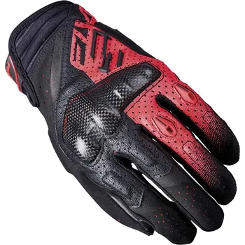 Moto rukavice Five RS-C Evo black/fluo red vel.S