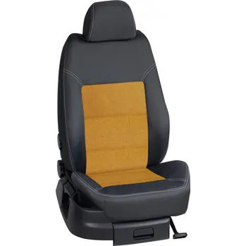 Potah sedadla Autopotahy Daewoo LANOS / od r.1999->, 3/5-dveře, KOMFORT > OR 0417 (OR 0417 / Tmavě šedý bok)