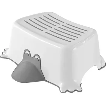 Koupelnové sedátko AQUALINE DUCK dětské protiskluzové stupátko do koupelny, šedá 366410