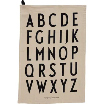 Utěrka Bavlněné utěrky v sadě 2 ks 40x60 cm – Design Letters ID_1418123