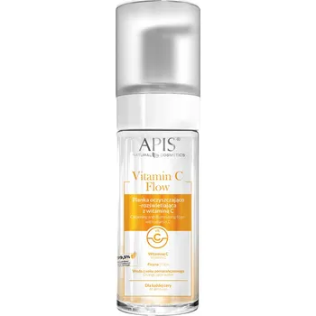 Apis Vitamin C Flow čistící a rozjasňující pěna s vitamínem C na obličej, 150 ml