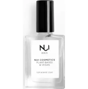 Lak na nehty Nui cosmetics přírodní podkladový lak na nehty top and base coat 14 ml