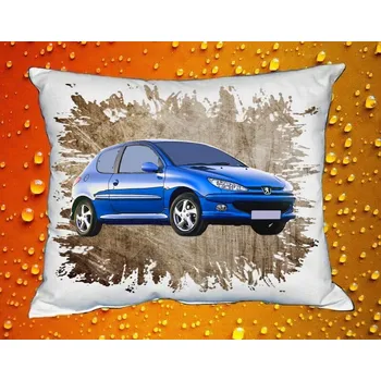 Povlak na dekorativní polštářek Polštář Peugeot 206 I