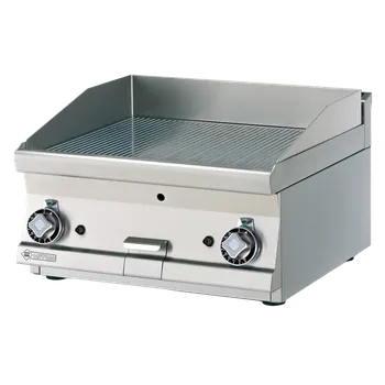 Grilovací deska 60x45 plynová rýhovaná bez podestavby | RM - FTRT-66G