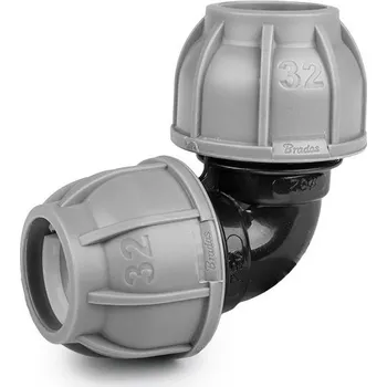 BRADAS PE koleno 25mm, PN10