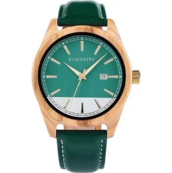 Hodinky Blingstar Dřevěné Hodinky Bobo Bird - Analog leather 24/05 * pánské