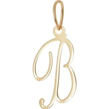 Přívěsek Přívěšek ze žlutého zlata písmeno B ZZ0927BF