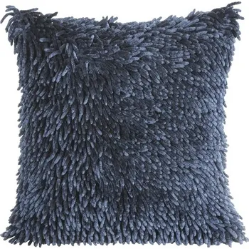 Povlak na dekorativní polštářek Povlak na polštářek s nopky - tm. modrý