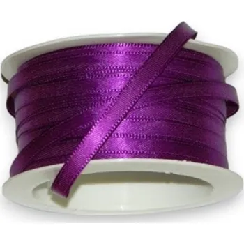 Jedlá dekorace na dort Atlasová stuha - fialová 50m/ 5mm
