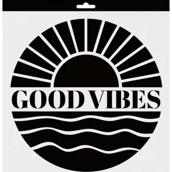 Šablona Aladine, 30x30 cm - Good vibes