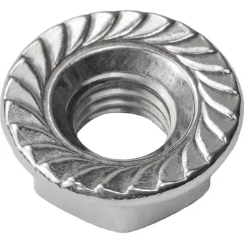 Matice Matice ozubená DIN 6923, A2, INOX Rozměr: M8