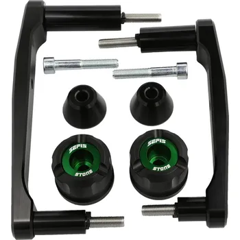 Motodíl SEFIS STONE padací protektory Kawasaki Z900 2017-2025 zelená