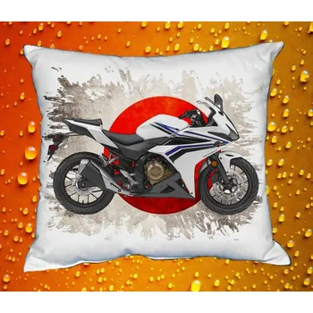 Polštář Polštářek s motorkou Honda CBR 500R WHITE