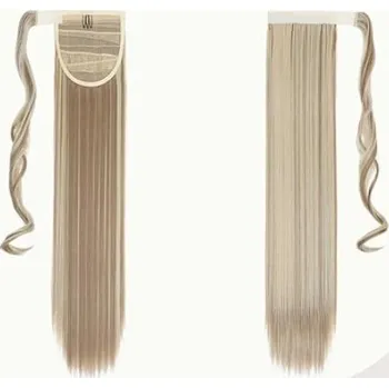 Příčesek S-noilite® příčesek do culíku, rovné prodloužení vlasů 58 cm, sandblond & bleichblond Nové zboží