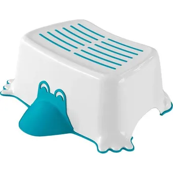 Koupelnové sedátko AQUALINE DUCK dětské protiskluzové stupátko do koupelny, modrá 366412