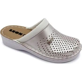 Dámská zdravotní obuv Leon V262 Dámská zdravotní kožená obuv - Perlová Velikost: 38