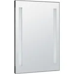 Aqualine, LED podsvícené zrcadlo 60x80cm, knoflíkový vypínač, ATH6