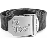CANIS CXS NAVAH opasek textilní 125 cm s kovovou sponou černá