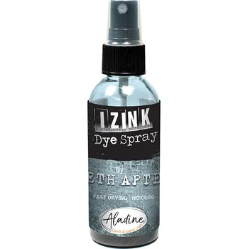Speciální výtvarná barva Aladine Akvarelový inkoust Aladine Izink Dye Spray, 80 ml - gris, šedý