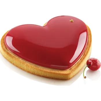 Forma na pečení SILIKOMART TARTE RING AMORE - RÁFEK NA TARTALETKU (SRDCE) 205x190mm