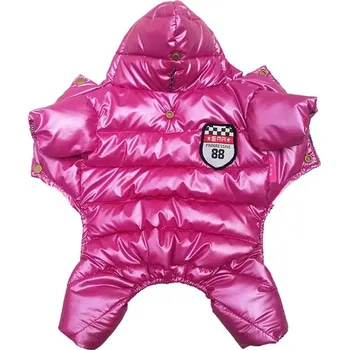 Obleček pro psa Zimní obleček pro malé psy - Fushia,14
