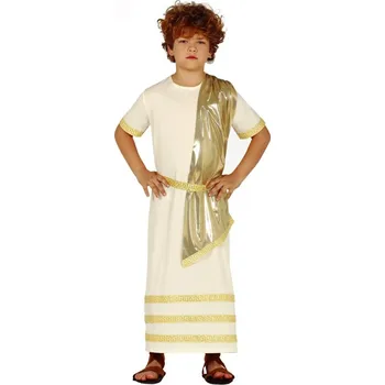 Fiestas Guirca Říman - dětský kostým světlý - věk 7 - 9 roků - 125 - 135 cm