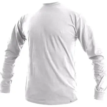 Pánské tričko tričko PETR CXS dlouhý rukáv - bílá - 3XL