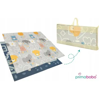 Hrací deka Oboustranná pěnová podložka 180x200 cm Primabobo Animals