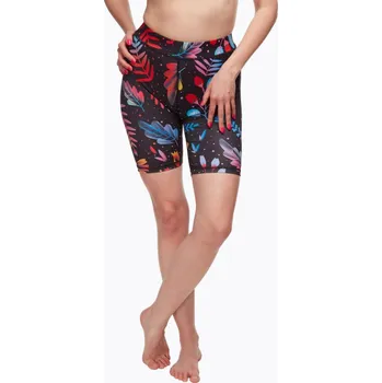 Dámské legíny Veselé dámské krátké legíny Dedoles Neonové květy (D-W-AW-BS-C-C-1098) L Možnost vrácení zboží ZDARMA do 120 dnů!