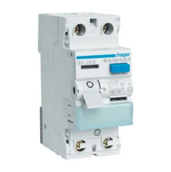 Proudový chránič Chránič 40/2/0,03 A CDS240D bezšr. HAGER CDS240D
