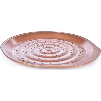 Plech na pečení DEDRA Pečící plech na pizzu a hranolky