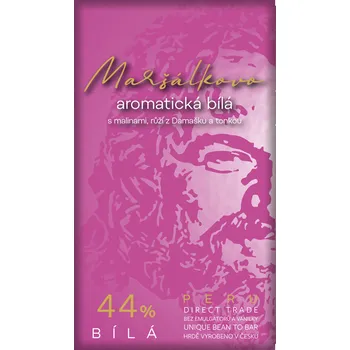 Čokoláda Maršálkovo Aromatická bílá čokoláda 50g