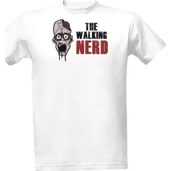 Tričko s potiskem Walking Nerd pánské